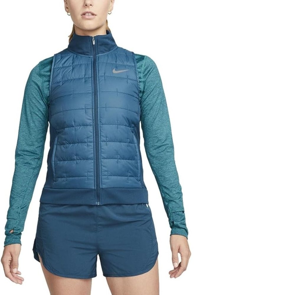 NIKE Therma Synthetic-Fill Running Vest, Small